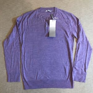 Billtornade Paris Lilac Wool Sweater Brand New